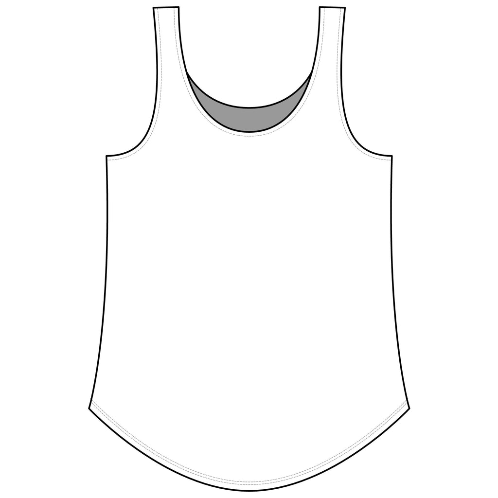 St. Pete Shells Tank Top – "Collect Joy" Beachy Women's Festival Tank