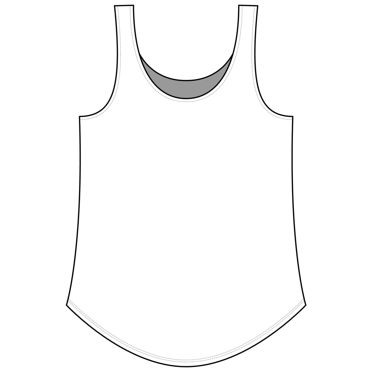 St. Pete Shells Tank Top – "Collect Joy" Beachy Women's Festival Tank