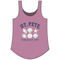 St. Pete Shells Tank Top – "Collect Joy" Beachy Women's Festival Tank