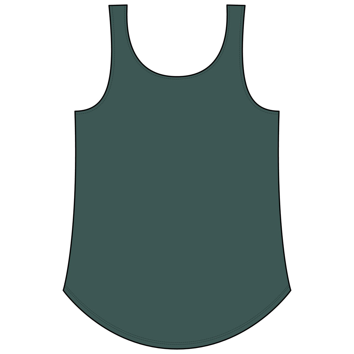 St. Pete Tank  – Pastel Watercolor