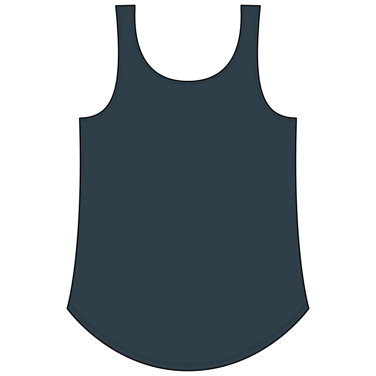 St. Pete Tank  – Pastel Watercolor