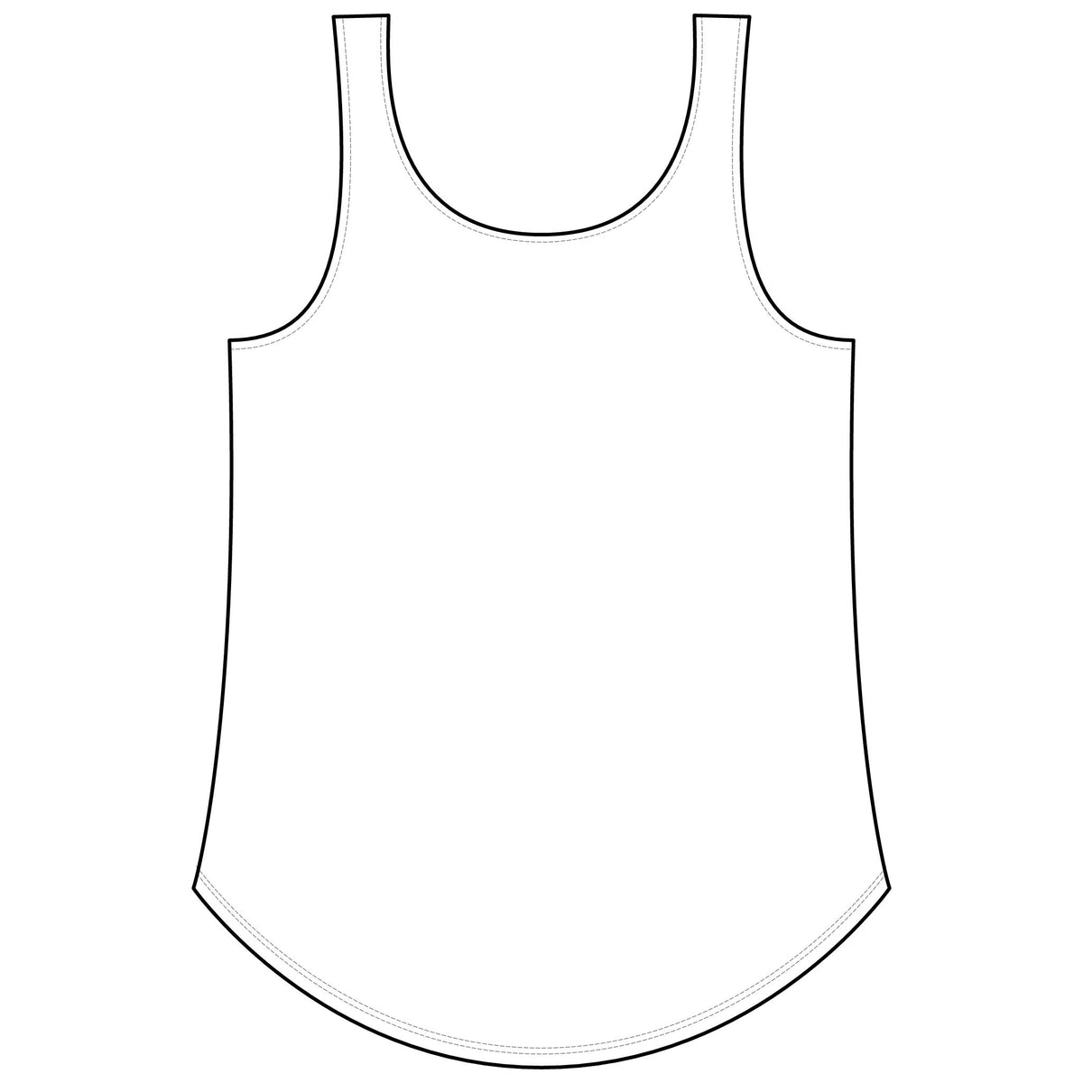 St. Pete Shells Tank Top – "Collect Joy" Beachy Women's Festival Tank