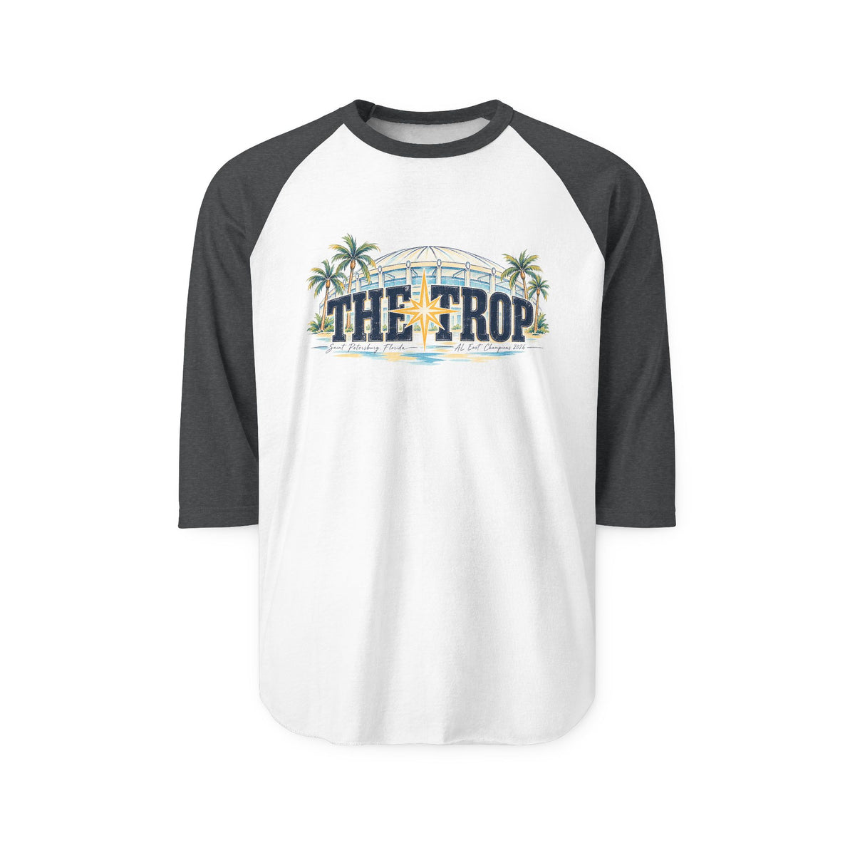 The Trop Baseball Tee – Vintage Palm