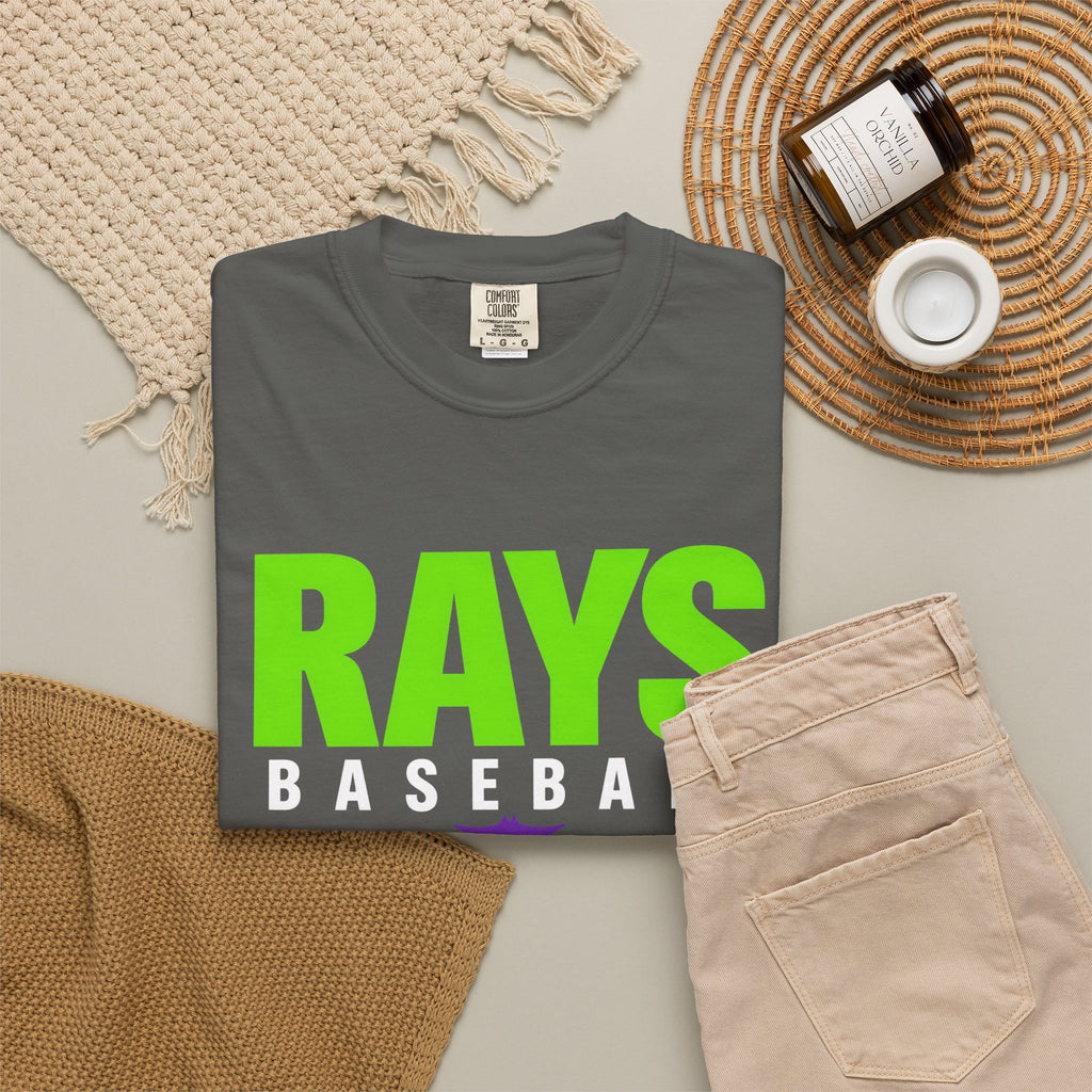 Rays Baseball Unisex Tee — Bold Neon Green