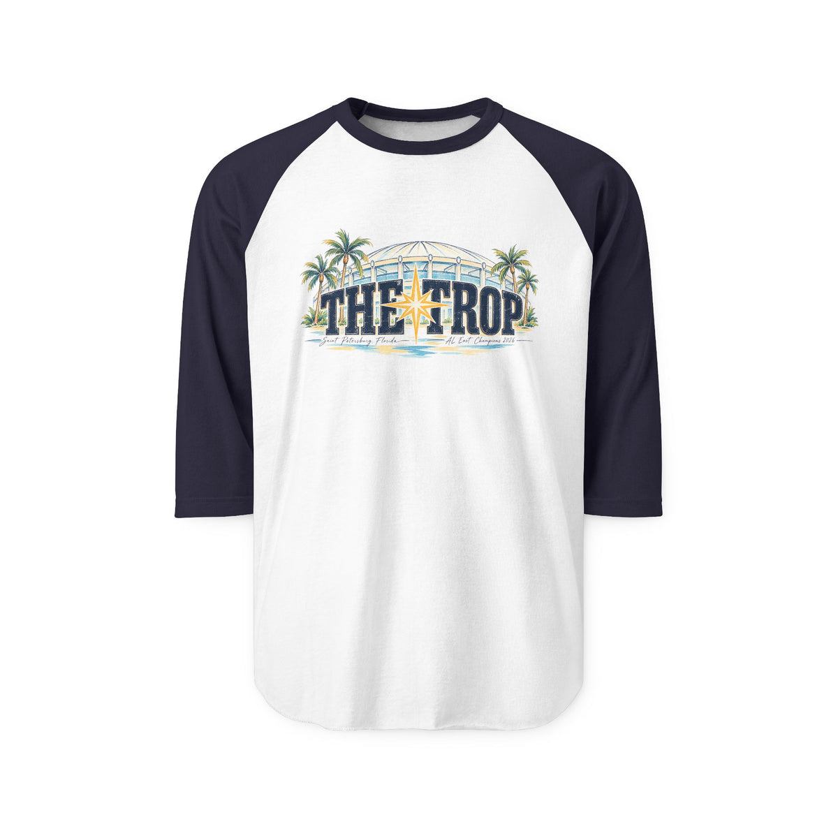 The Trop Baseball Tee – Vintage Palm