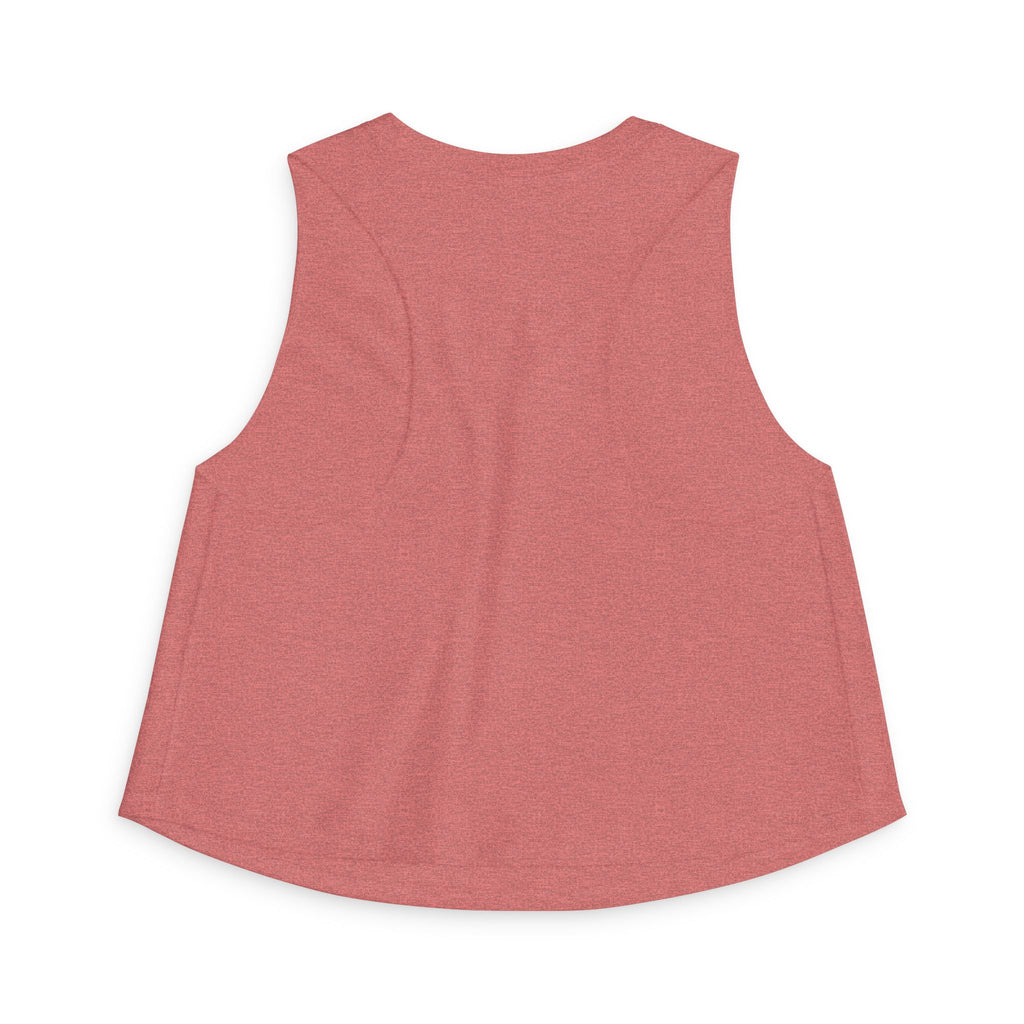 St. Pete Beach Club Women's Crop Tank Top — Retro Palm Florida Vacation Tee