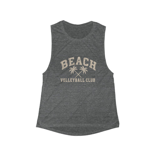 Beach Volleyball Club Women's Flow Tank Top — Scoop Muscle Tank