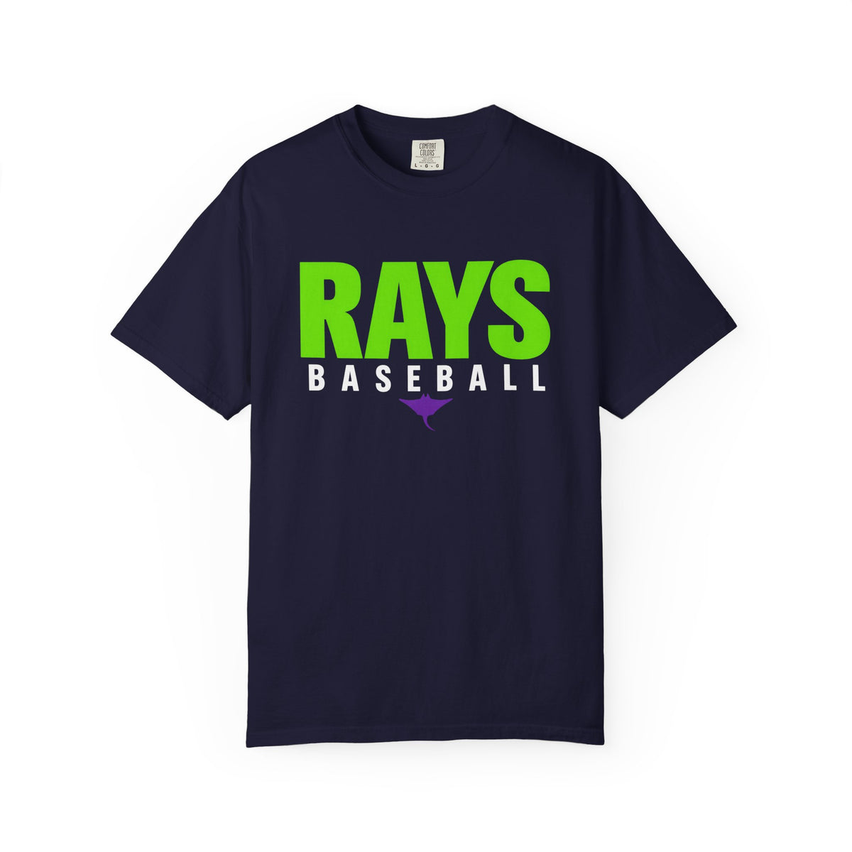 Rays Baseball Unisex Tee — Bold Neon Green