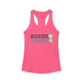 Beach Days & Baseball - Women's Racerback Tank