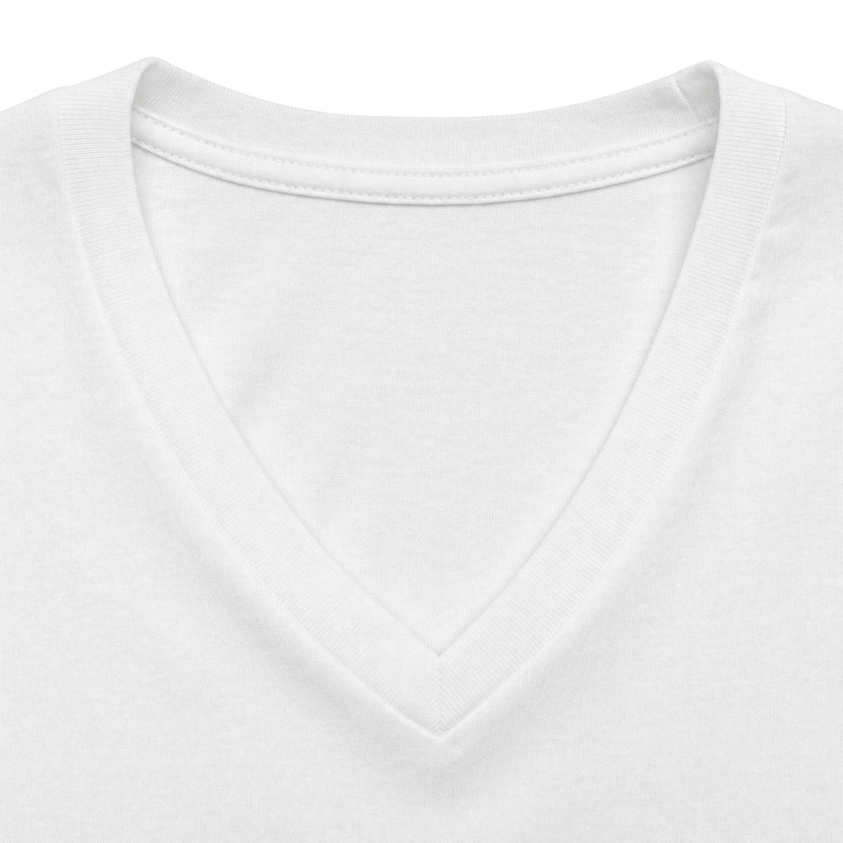 "Meet Me at the Trop" - Tropical Script Baseball V-Neck Tee