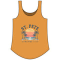 St. Pete Sunshine City Tank Top — Women's Retro Beach Festival Shirt