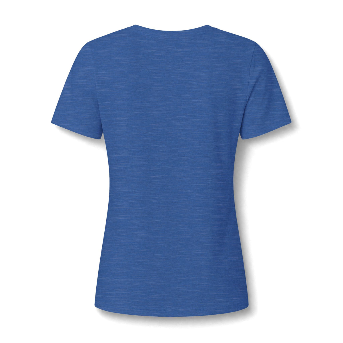 "Meet Me at the Trop" - Tropical Script Baseball V-Neck Tee