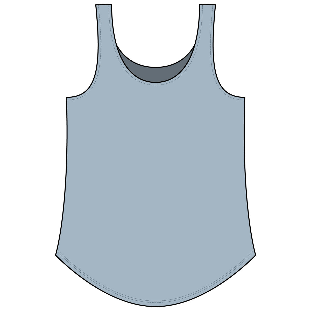 St. Pete Shells Tank Top – "Collect Joy" Beachy Women's Festival Tank