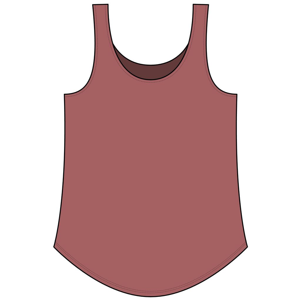 St. Pete Shells Tank Top – "Collect Joy" Beachy Women's Festival Tank
