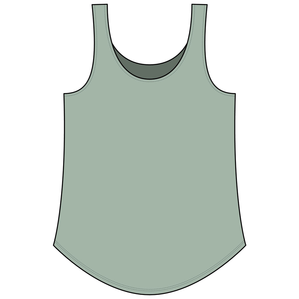 St. Pete Shells Tank Top – "Collect Joy" Beachy Women's Festival Tank